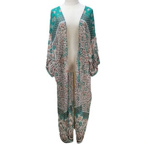Floral Kimono Long Duster